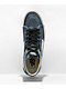 Vans Sk8-Hi Tapered Denim Embroidery Navy Blue & White Skate Shoes - Thumbnail image 3 of 4