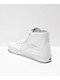 Vans Sk8-Hi Tapered True White Canvas Skate Shoes - Thumbnail image 2 of 4