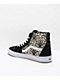 Vans Sk8-Hi Tapestry Black & Bone Skate Shoes - Thumbnail image 2 of 4