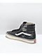 Vans Sk8-Hi Tapper Black Marble Denim Skate Shoes