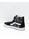 Vans Sk8-Hi Trippy Drip Black Skate Shoes
