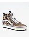 Vans Sk8 Hi Waterproof MTE Leopard Brown Shoes - Thumbnail image 1 of 5