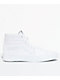 Vans Sk8 Hi zapatos de skate de lienzo blanco