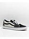 Vans Sk8-Low Drizzle zapatos de skate negros, grises y blancos 