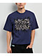 Vans Skate Blurred Camo Dark Blue T-Shirt - Thumbnail image 1 of 3