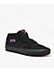 Vans Skate Half Cab Black & Magenta Skate Shoes - Thumbnail image 1 of 4