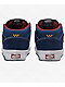 Vans Skate Half Cab Navy & Burgandy Skate Shoes - Thumbnail image 4 of 6