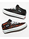 Vans Skate Half Cab Wearaway Black & Orange Leather Skate Shoes