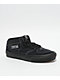 Vans Skate Half Cab Web Dark Grey & Black Skate Shoes - Thumbnail image 1 of 2