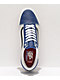 Vans Skate Old Skool Sport Leather True Blue & White Skate Shoes - Thumbnail image 3 of 4
