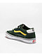 Vans Skate Rowan Dark Green & Yellow Skate Shoes - Thumbnail image 2 of 4