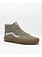 Vans Skate Sk8-Hi Khaki & Gum Skate Shoes - Thumbnail image 1 of 4