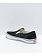 Vans Skate Slip-On Black, White & Gum Skate Shoes