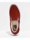 Vans Skate Slip-On Brick Red Skate Shoes - Thumbnail image 4 of 5