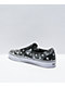 Vans Slip-On Bandana Black & White Skate Shoes