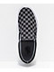 Vans Slip-On Black & Pewter Checkered Skate Shoes