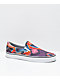 Vans Slip-On Dark Aura Multi & True White Skate Shoes - Thumbnail image 1 of 4