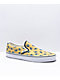 Vans Slip-On Looking Glass Yellow & White Skate Shoes - Thumbnail image 1 of 3