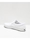 Vans Slip-On Monochromatic True White Skate Shoes