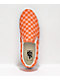 Vans Slip-On Peach Nectar Checkered Skate Shoes - Thumbnail image 3 of 4