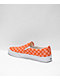 Vans Slip-On Peach Nectar Checkered Skate Shoes - Thumbnail image 2 of 4