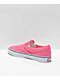 Vans Slip-On Pink Lemonade & White Skate Shoes - Thumbnail image 2 of 4
