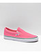 Vans Slip-On Pink Lemonade & White Skate Shoes - Thumbnail image 1 of 4