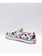 Vans Slip-On Red Roses Calzado de skate blanco