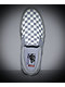 Vans Slip-On Skate White & Reflective Checkerboard Skate Shoes - Thumbnail image 4 of 5