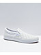 Vans Slip-On Skate White & Reflective Checkerboard Skate Shoes - Thumbnail image 1 of 5