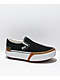 Vans Slip-On Stacked zapatos de plataforma en negro, blanco y goma