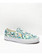 Vans Slip-On Swirl Turquoise Skate Shoes - Thumbnail image 1 of 4