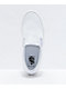 Vans Slip-On White Checkerboard Skate Shoes - Thumbnail image 3 of 4