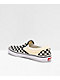Vans Slip-On zapatos de skate a cuadros en blanco y negro