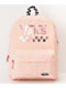 Vans Sporty Realm Cloud Pink Checkerboard Backpack