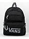 Vans Stasher Black & White Backpack - Thumbnail image 1 of 9