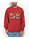 Vans Sunset Red Crewneck Sweatshirt - Thumbnail image 1 of 2