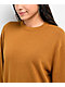 Vans Tacuba Solid Brown Sweater - Thumbnail image 3 of 4