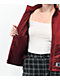 Vans Tommy Burgundy Fleece Zip Jacket - Thumbnail image 4 of 4