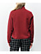 Vans Tommy Burgundy Fleece Zip Jacket - Thumbnail image 2 of 4