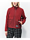 Vans Tommy Burgundy Fleece Zip Jacket - Thumbnail image 1 of 4