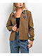 Vans Tripp Brown Hooded Jacket - Thumbnail image 1 of 4