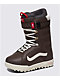 Vans Womens Perkins Hi-Standard Pro Marshmallow & Demitasse Snowboard Boots - Thumbnail image 1 of 5