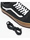 Vans skate Old Skool zapatos de skate blanco, negro y goma