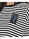 Vans x Breana Geering Skate Black & White Striped Long Sleeve T-Shirt