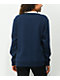Vans x Brighton Zeuner Navy Long Sleeve Polo Shirt - Thumbnail image 3 of 3