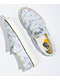 Vans x Park Project Slip-On White & Grey Tie Dye Skate Shoes