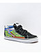 Vans x Parks Project Skate Mid V Black Skate Shoes - Thumbnail image 1 of 4