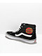 Vans x Santa Cruz Sk8-Hi Pro Black & White Skate Shoes - Thumbnail image 2 of 4