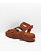 Vans x Textured Waves Colfax Bombay Brown Strap Sandals - Thumbnail image 2 of 4